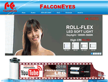 Tablet Screenshot of falconeyes.com.hk